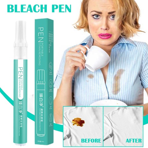Bleach pen clothing clean - .+.>bleach,